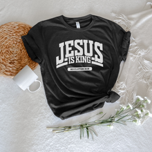 Load image into Gallery viewer, Jesus Is King T-Shirt – (Revelation 19:16)