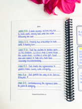 Load image into Gallery viewer, Splash Bible Chapter Study Journal A5 Size