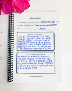 Splash Bible Chapter Study Journal A5 Size